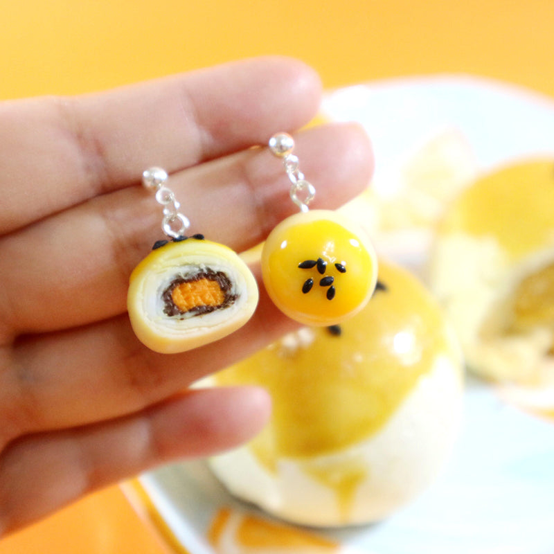 "EGG YOLK CRISP" EARRINGS/EAR CLIPS N031007
