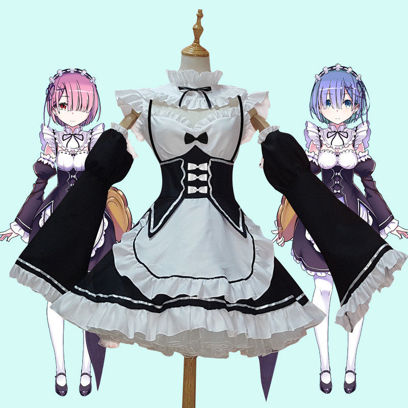 [@id0lls] Re:Zero -Starting Life in Another World Cosplay Maid Costume N022503