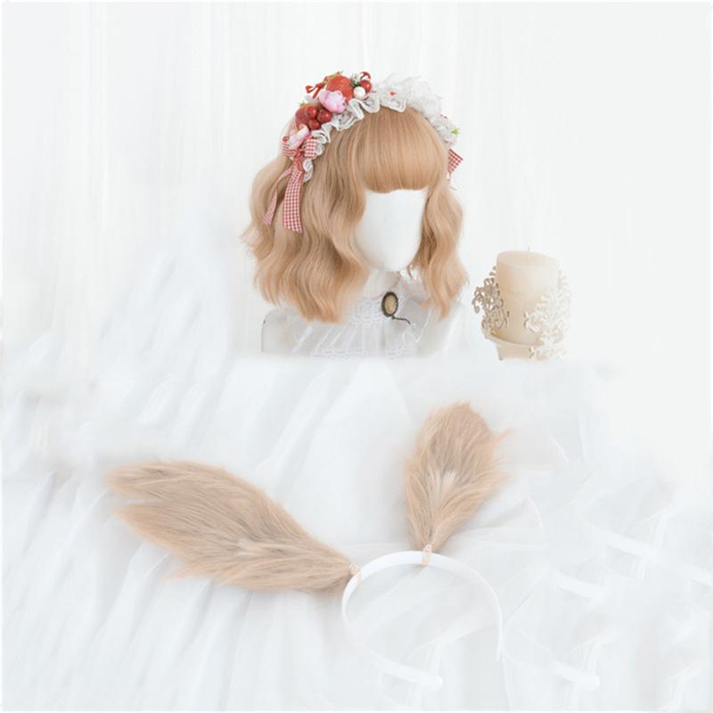 "LOLITA SQUIRREL SHORT CURLY" WIG N110208