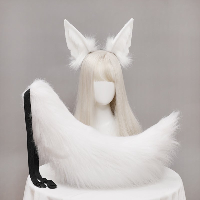 [@p273] COSPLAY WOLF EAR HEADBAND UB2685
