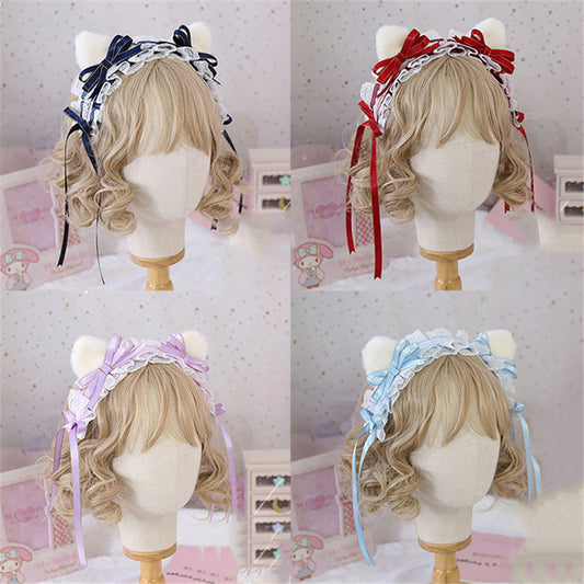 "BOW CAT EAR" HAIR BAND N092405