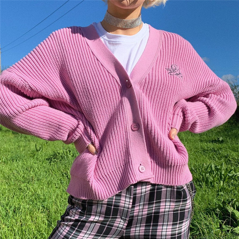 "ANGELIG" KNITTED CARDIGAN N110902