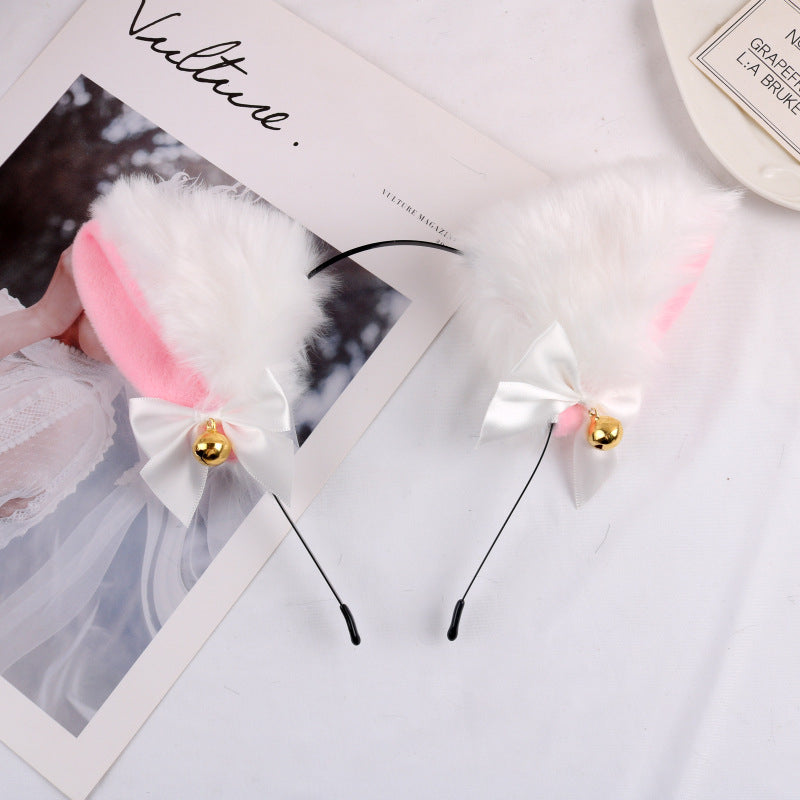 CUTE PLUSH CAT EARS HEADBAND UB2586