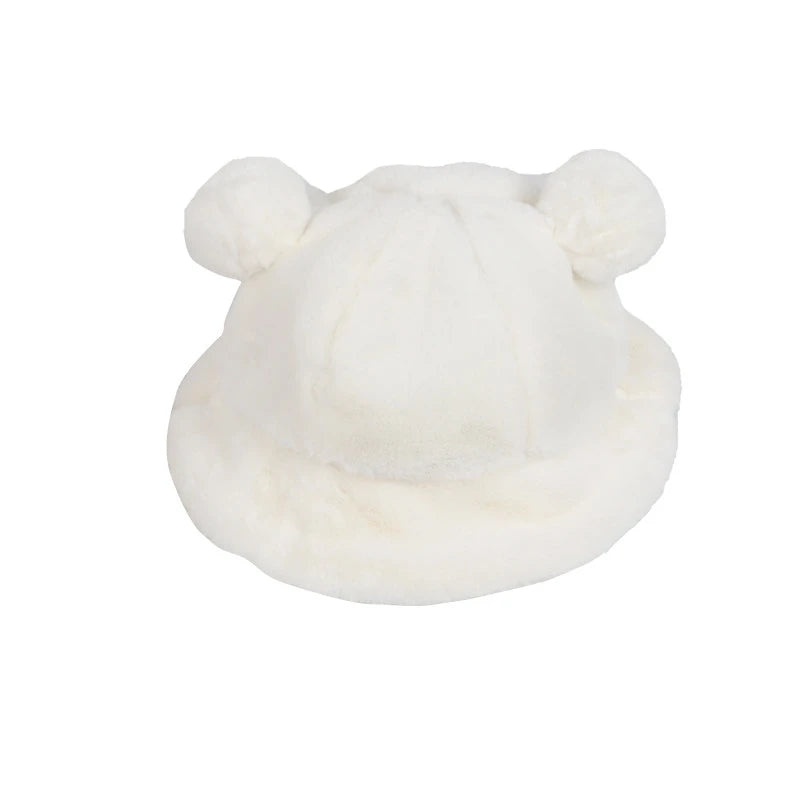 "STUFFED BEAR EARS FISHERMAN" HAT UB2467
