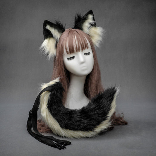 COSPLAY PLUSH DOG EARS + TAIL SET UB2691