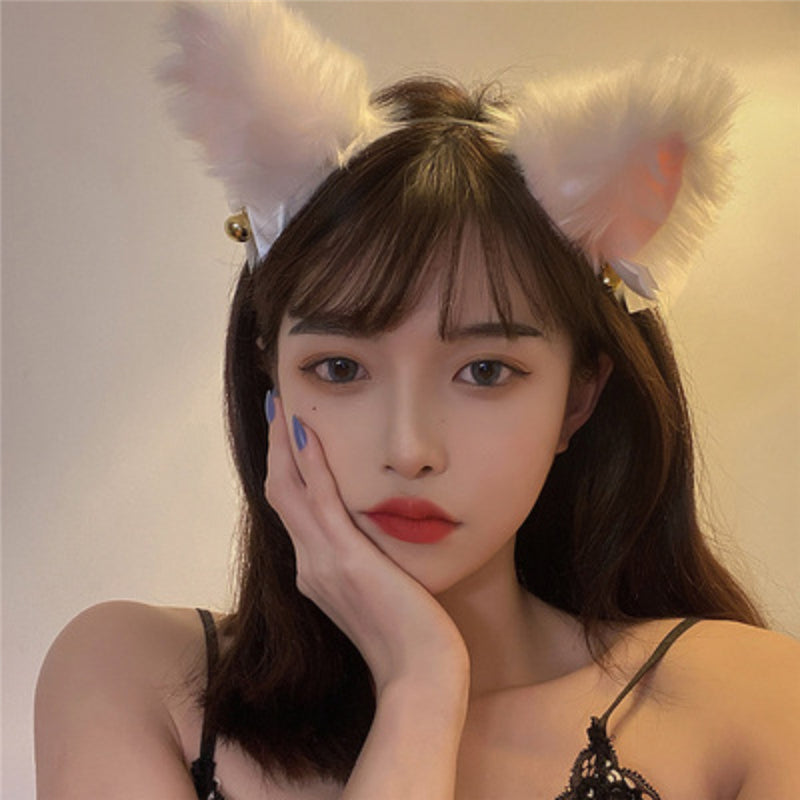 CUTE PLUSH CAT EARS HEADBAND UB2586