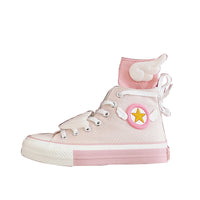 CUTE PINK CANVAS SHOES UB2510
