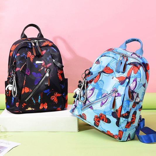 FULL OF BUTTERFLY PRINTS BACKPACK UB2542
