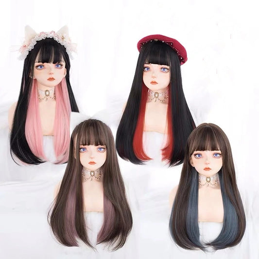 "RAINBOW STORY LOLITA LONG STRAIGHT" WIG N080503