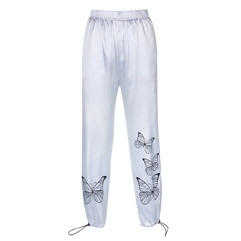 "BUTTERFLY WHITE" PANTS N090204