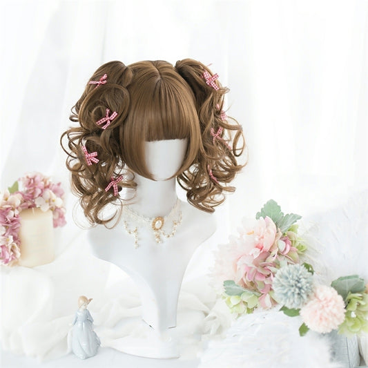 "LOLITA HONEY DOUBLE PONYTAIL" WIG N101001