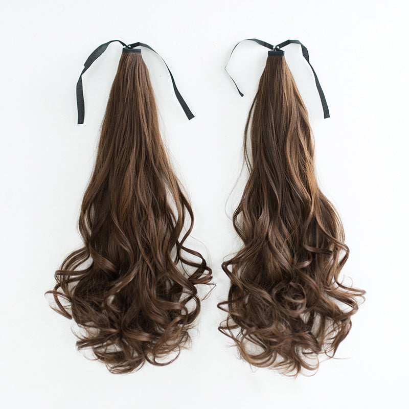 "JK STRAPPY LONG CURLY DOUBLE" PONYTAIL N012806