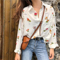 “FLORAL” LONG SLEEVES W022104