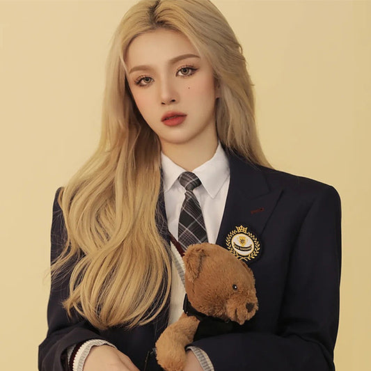 "DAILY LINEN GOLD LONG CURLY" WIG UB2379