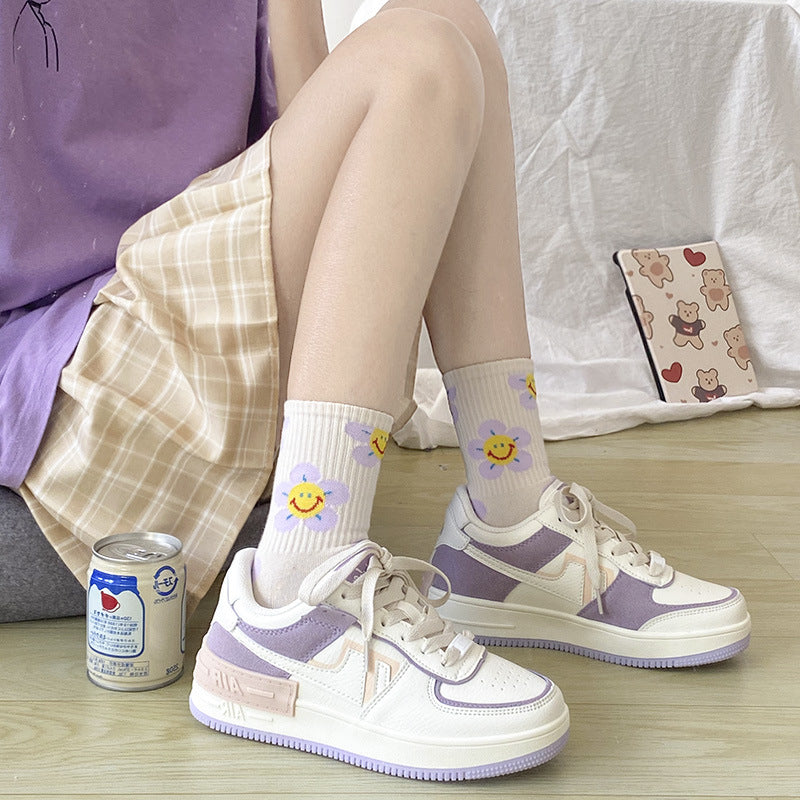 ULZZANG CUTE PASTEL CASUAL SHOES UB2505