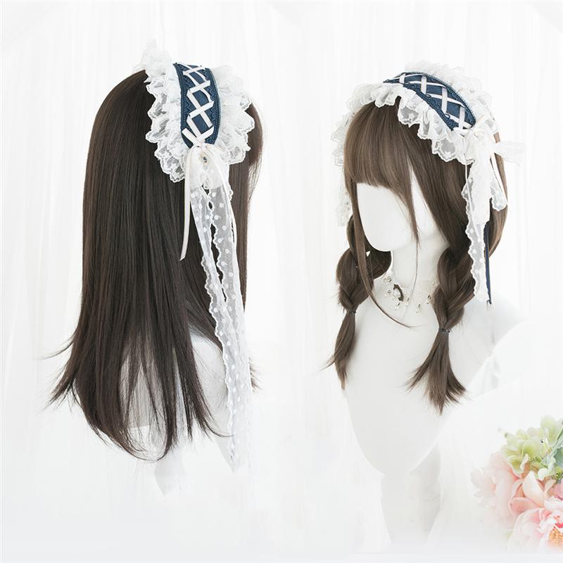[lunamartinezoficial]"LOLITA LAURA MID-LENGTH" WIG N101003