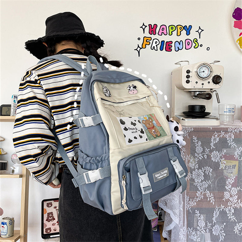 "FIVE COLORS HARAJUKU CUTE" BACKPACK N030409