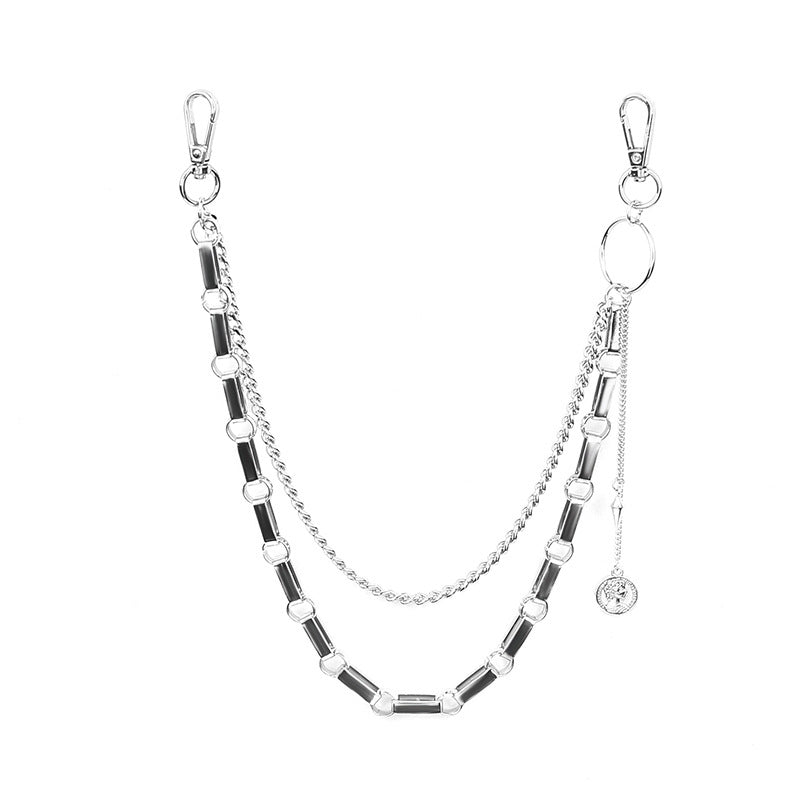 "RIVET TASSEL DOUBLE METAL" TROUSER CHAIN UB2365