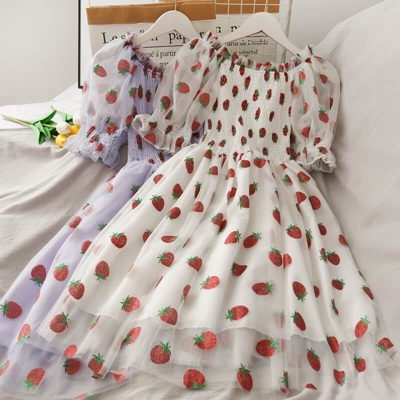 "STRAWBERRY" DRESS N081408