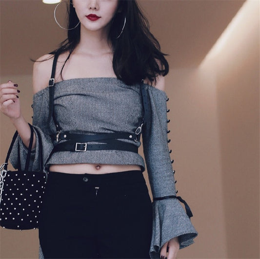 "PUNK CROSS BAND" BELT N082009