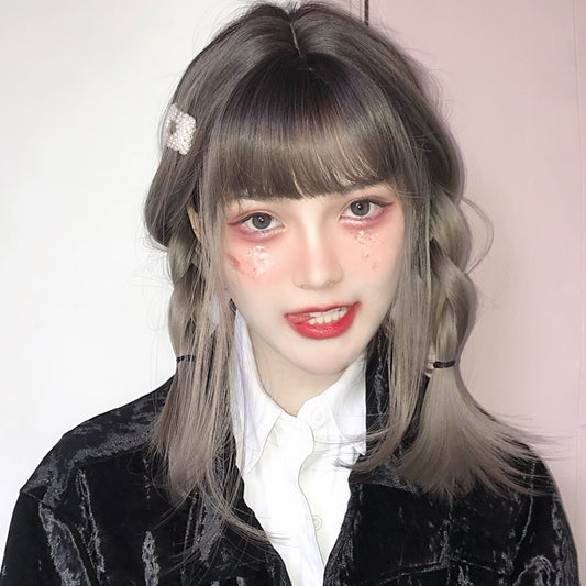 "AIR BANGS AOKI LINEN ASH" WIG N101301