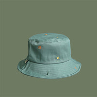"LETTER EMBROIDERY FISHERMAN" HAT N051807