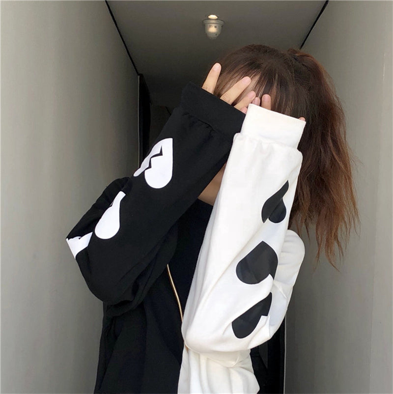 "LOVE LOVE LOVE" LONG SLEEVE K031801