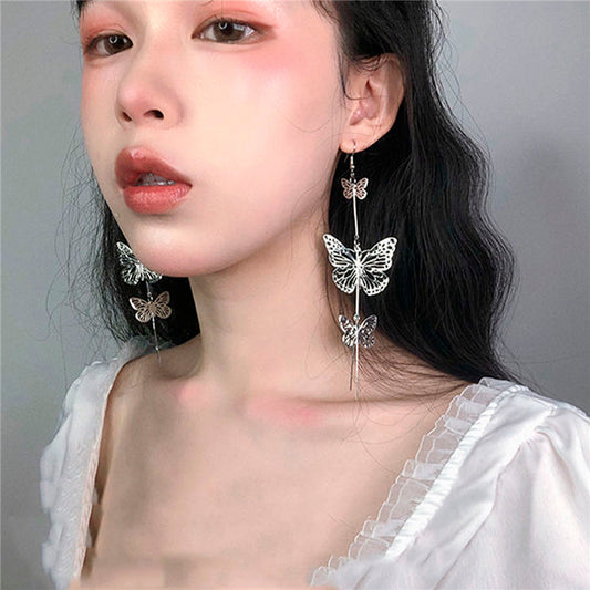 "BUTTERFLY" EARRINGS N081909