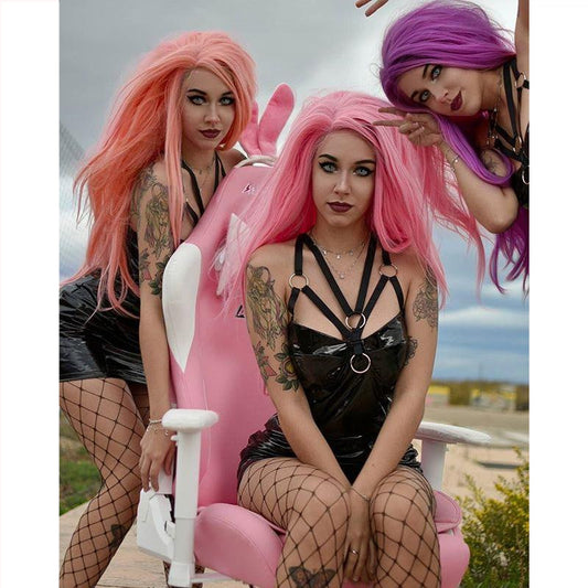 [ @resauvi ] "DARK BLACK PUNK" DRESS Y021606