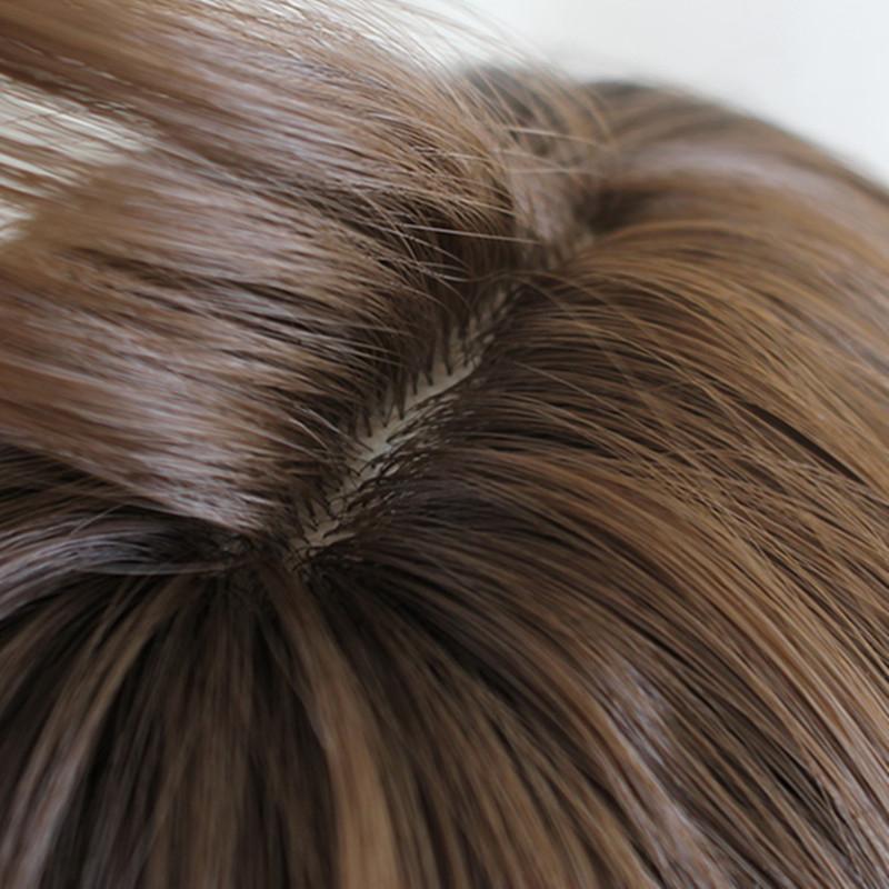 [@kivisiaa] "DARK BROWN BANGS LONG STRAIGHT" WIG D051216