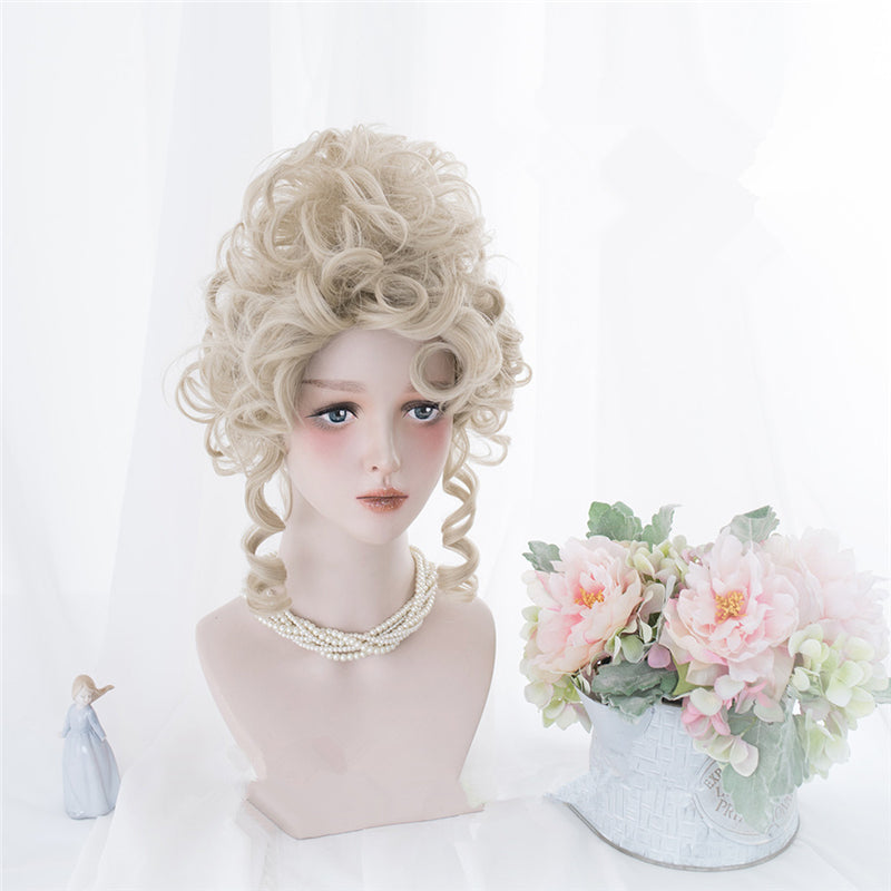 “GOLDEN CURLY” WIG D051804