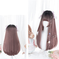 "ROSE GOLD GRADIENT LONG STRAIGHT" WIG D052006