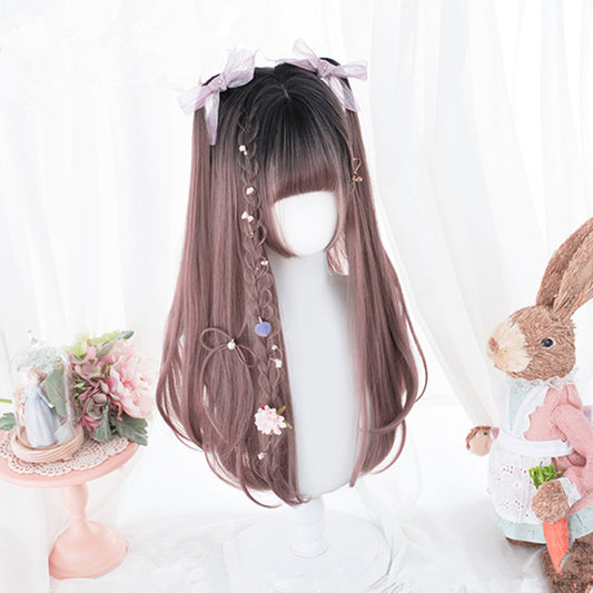"ROSE GOLD GRADIENT LONG STRAIGHT" WIG D052006