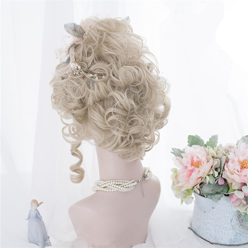 “GOLDEN CURLY” WIG D051804
