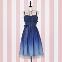 "BLUE STARRY" DRESS Y042111