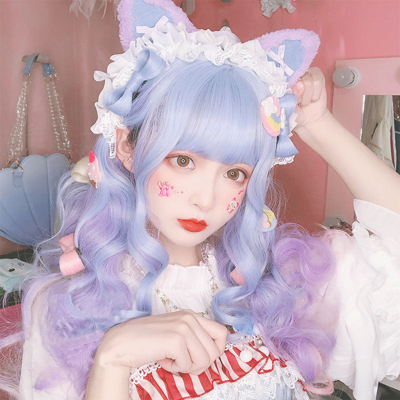 "CANDY COLOR LOLITA LONG CURLY" WIG D072105