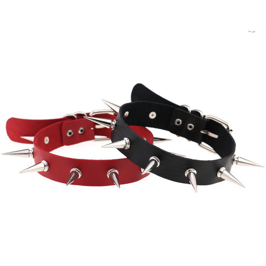 "PUNK STUD" CHOKER D070806