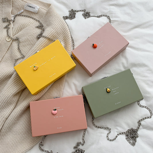 "FRUIT CROSSBODY SMALL SQUARE" BAG D050807