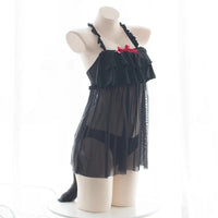 "CAT TAIL TULLE" NIGHTDRESS Y042117