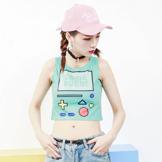 "GAME OVER" VEST D070826