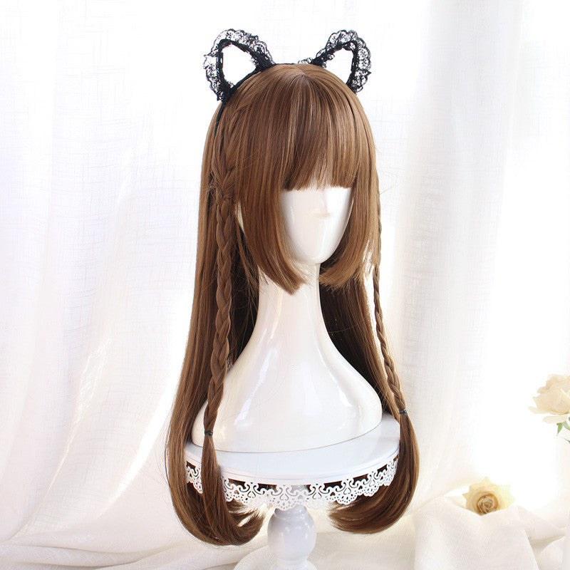 [@tontasizee ] "3-COLOR LONG STRAIGHT" WIG D050405