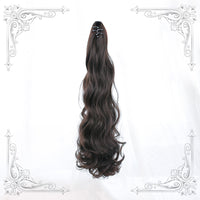 "LONG CURLY" WIG SINGLE PONYTAIL D050515