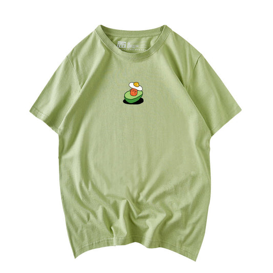 "CUTE CARTOON AVOCADO" T-SHIRT D042317