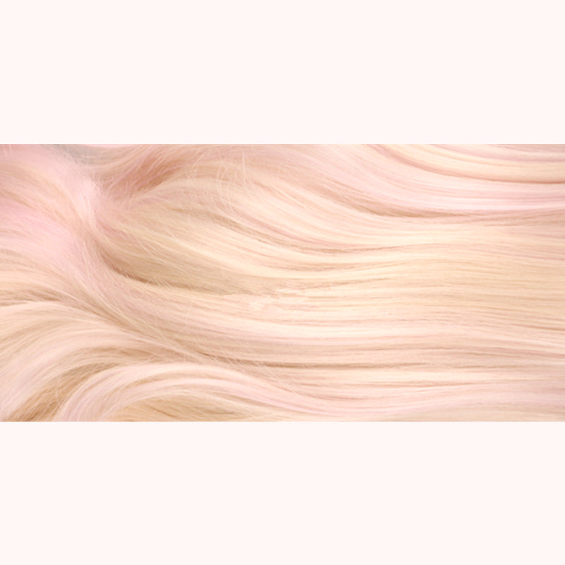 "GOLDEN DYED PINK LOLITA LONG CURLY" WIG D071418