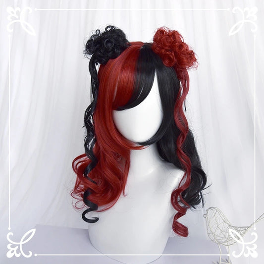 "MIXED COLOR LOLITA CURLY" LONG WIG D042007