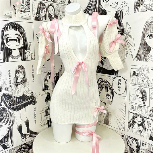 Cute Sweater Dress Cosplay Underwear UB6290