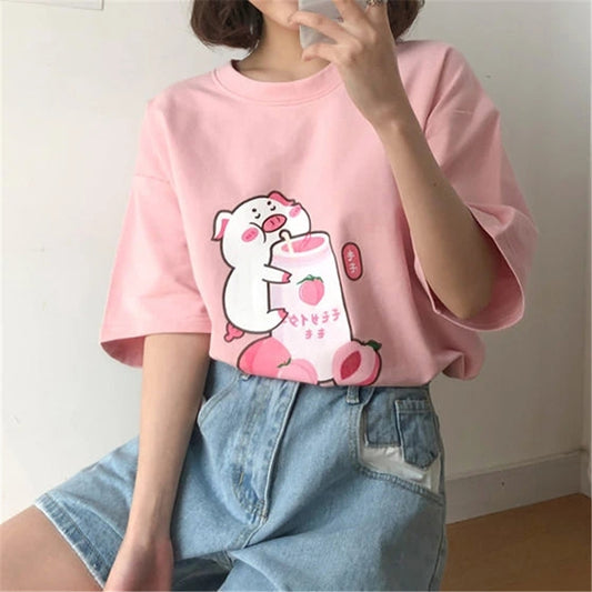 "AESTHETIC DRINKS” T-SHIRT N072006